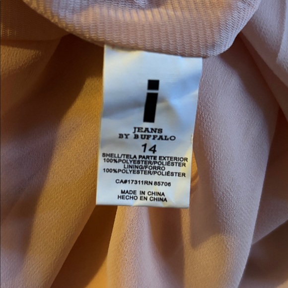 NWT!!! I jeans by Buffalo Soft Peach Maxi Skirt - Picture 5 of 5